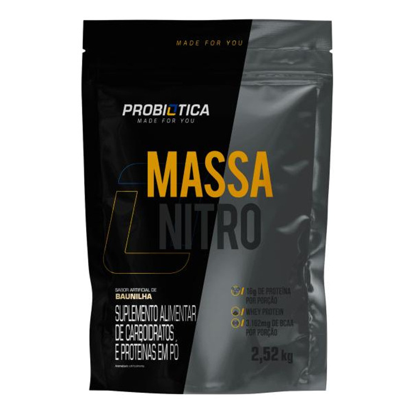 Massa Nitro Refil 2,52kg - Probiótica 