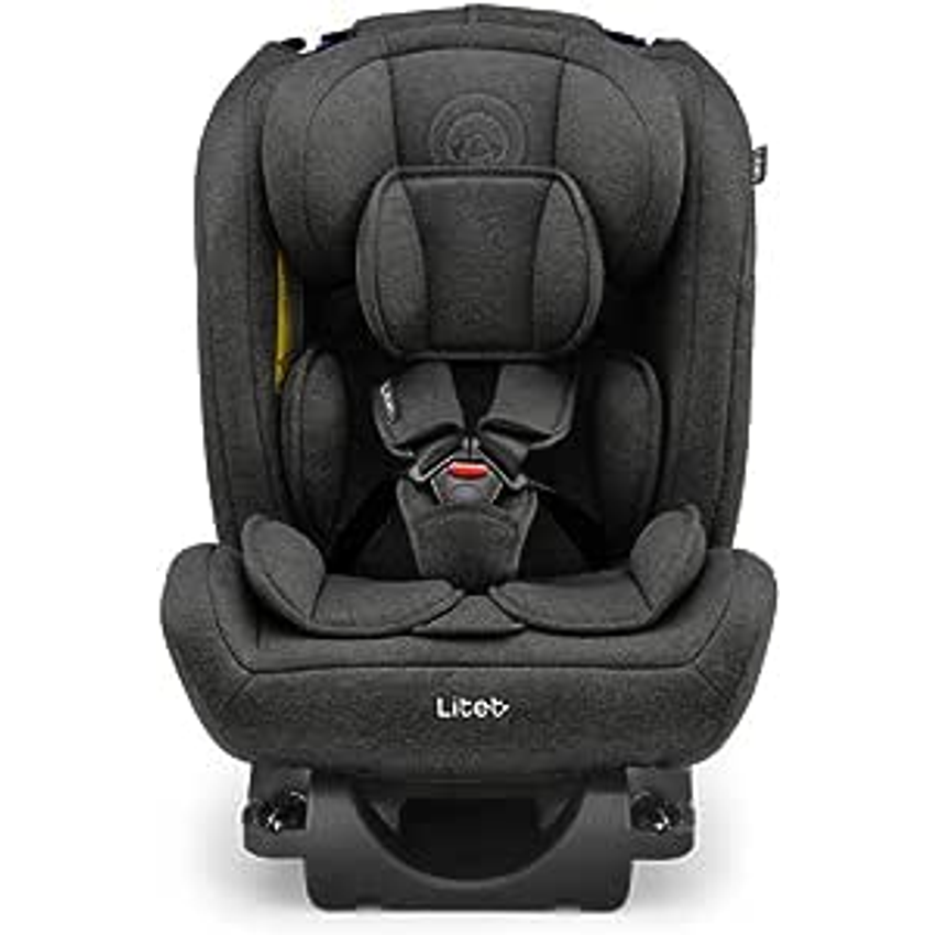 Cadeira para Auto 0-36 Kg Isofix Litet All Stages Fix 2.0 Preta - BB450