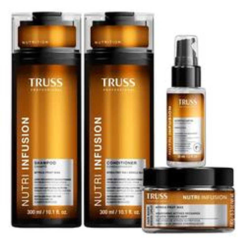 Shampoo + Condicionador + Másc + Óleo Nutri Infusion - Truss