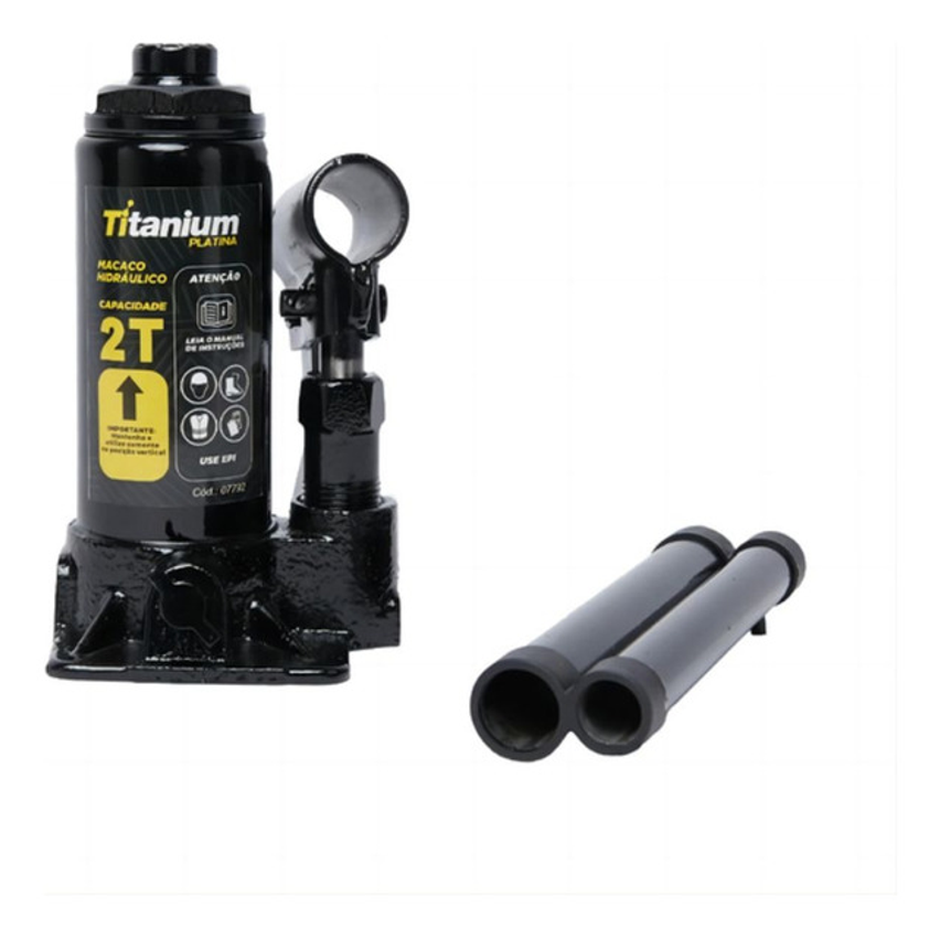 Macaco Hidráulico Automotivo 2t - 7792 Titanium