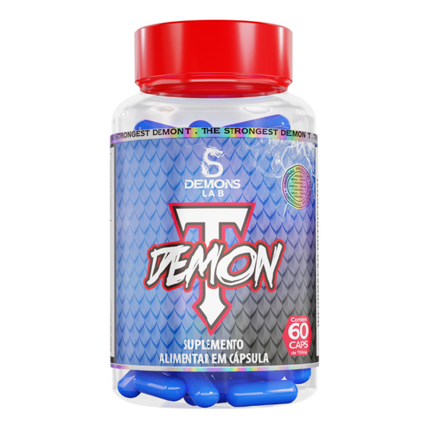 T Demon (60 Caps) - Demons Lab - Suplemento Pré Hormonal