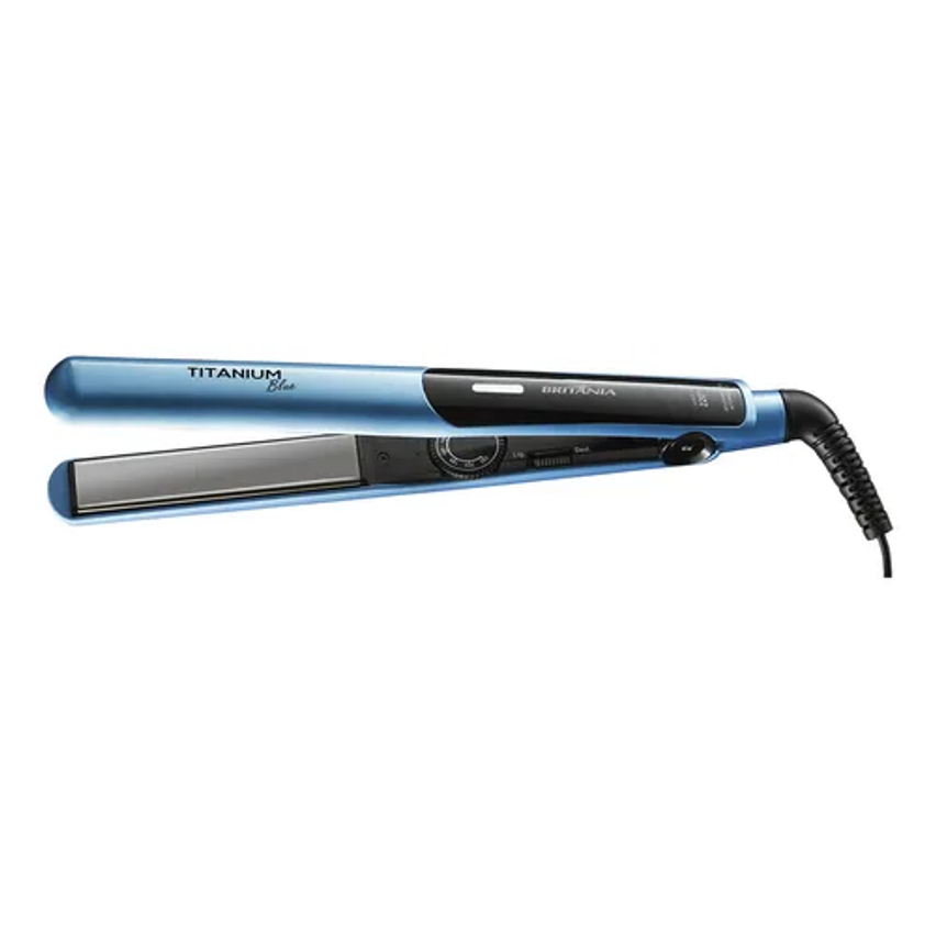 Prancha Titanium Blue Britânia Bivolt