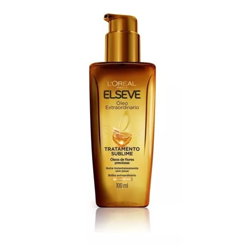 Óleo Finalizador Extraordinário Tratamento Sublime Nutrição 100ml Elseve