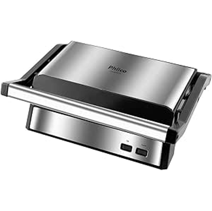 Grill Philco PGR21PI Preto/Inox 1000W