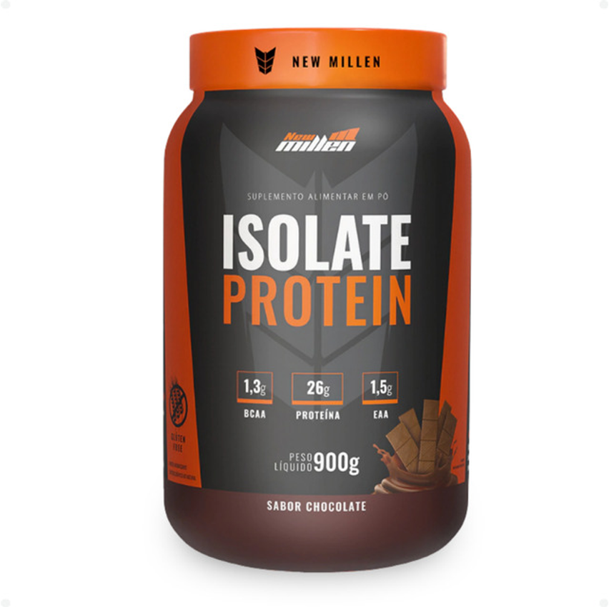 Isolate Protein Proteína Isolada 900g New Milen Zero Lactose