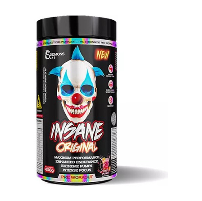 Pré Treino Insane 400g Demons Lab