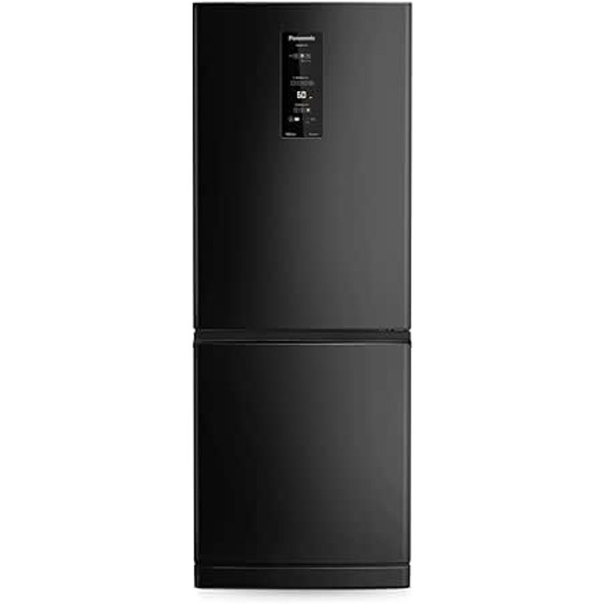 Geladeira Panasonic Bb64 Black Inox Inverse Frost Free 460l Inverter A+++ - Nr-bb64pv1b 127v