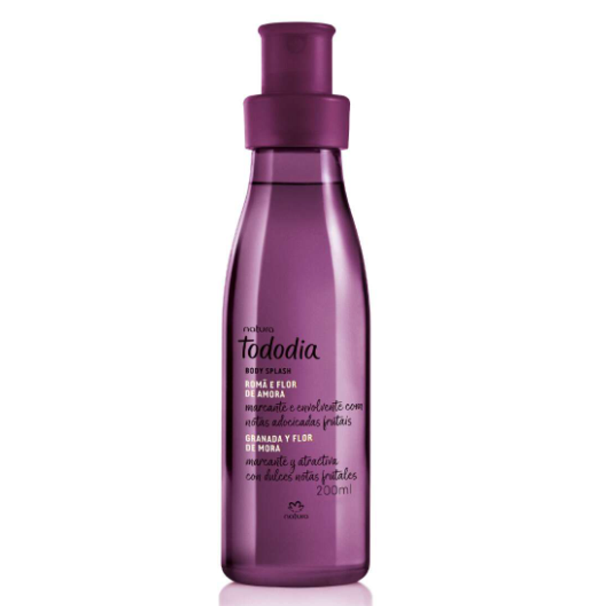 Body Splash Tododia Romã E Flor De Amora 200 Ml