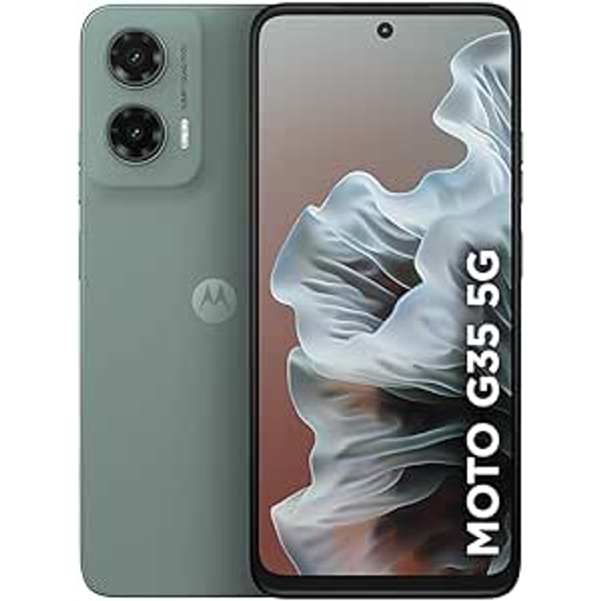 Smartphone Motorola Moto G35 5g - 256gb 12gb (4gb Ram+8gb Ram Boost) E Camera 50mp Com Ai Nfc Tela 6.7" Com Superbrilho - Cinza Vegan Leather