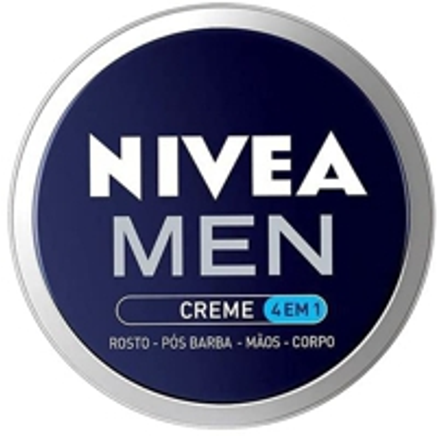 Nivea Men Creme 4 Em 1 75g - Hidratação Intensa, Evita Ressecamento, Com Vitamina E, Textura Creme, Rápida Absorção