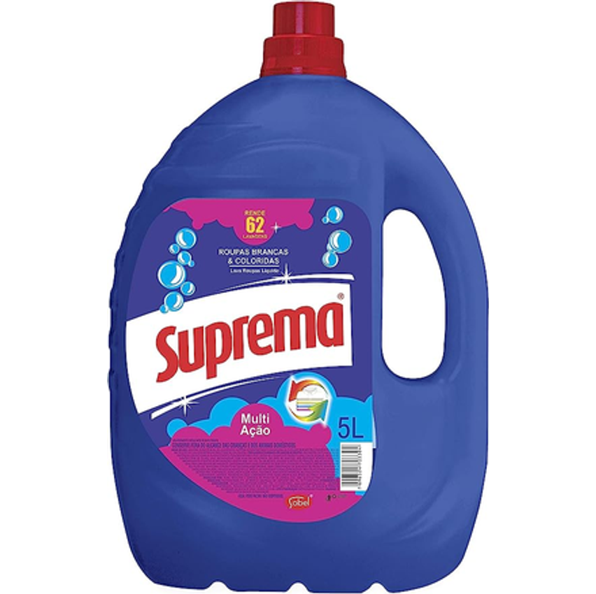 Lava Roupas 5L, Suprema, Azul