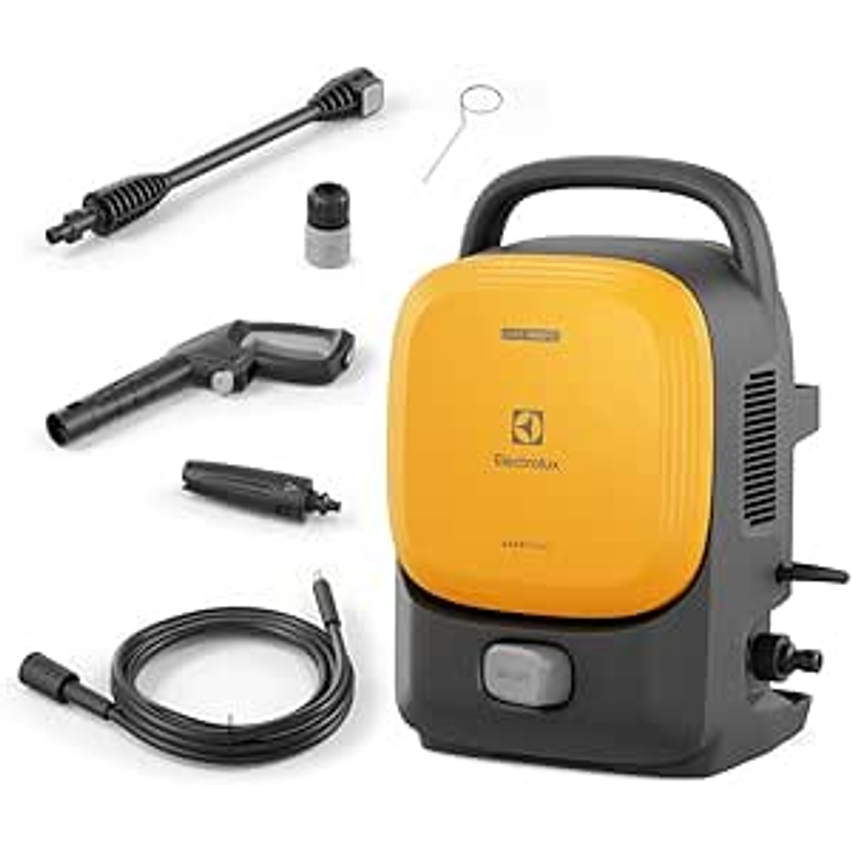 Lavadora de Alta Pressão Electrolux 1650PSI 1400W de Potência com Engate Rápido EasyWash Lava Jato Lava Car QWS1650 110v