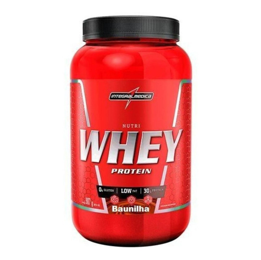 Nutri Whey Protein Baunilha Pote 900g Integralmédica