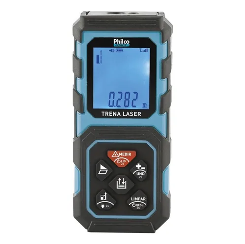 Trena A Laser Force Ptl01 Memória E Calculadora 40m Philco