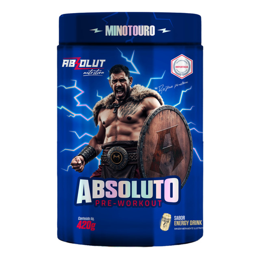 Pré Treino Minotouro Absoluto Absolut Nutrition Treino E Mma