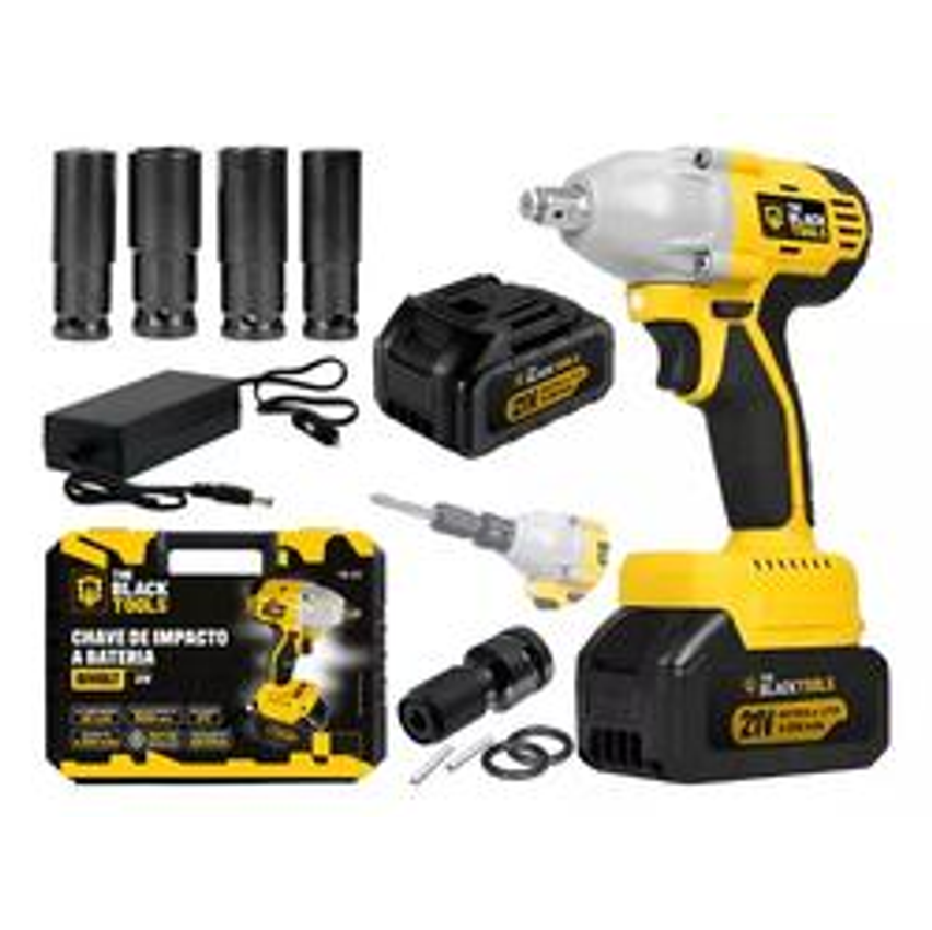 Chave De Impacto A Bateria Tb-21i The Black Tools