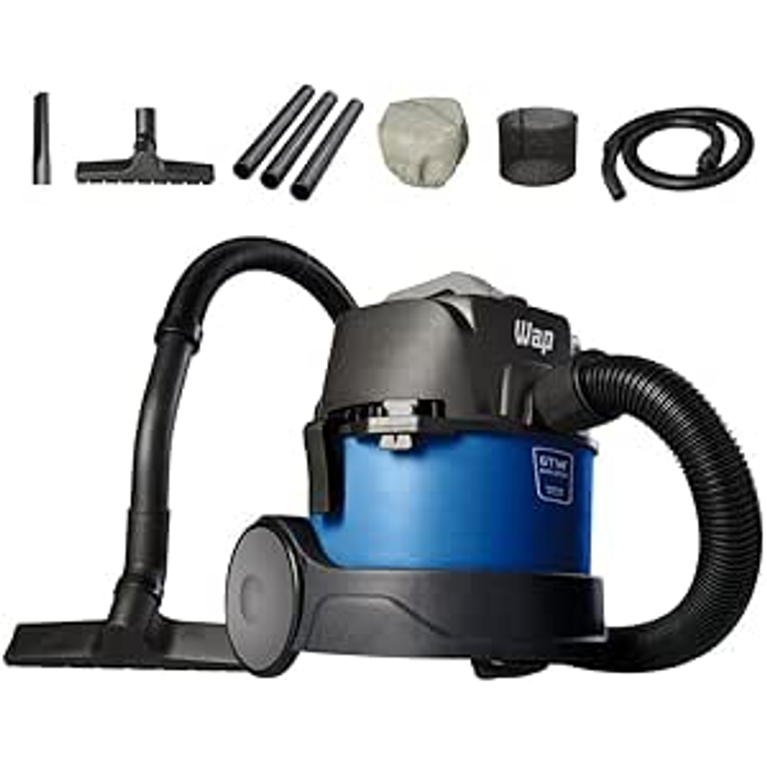 Wap Aspirador De Pó E Água Barril Gtw Bagless, Compacto, 6 Litros, Com Filtro Lavável, 160mbar 1400w 127v