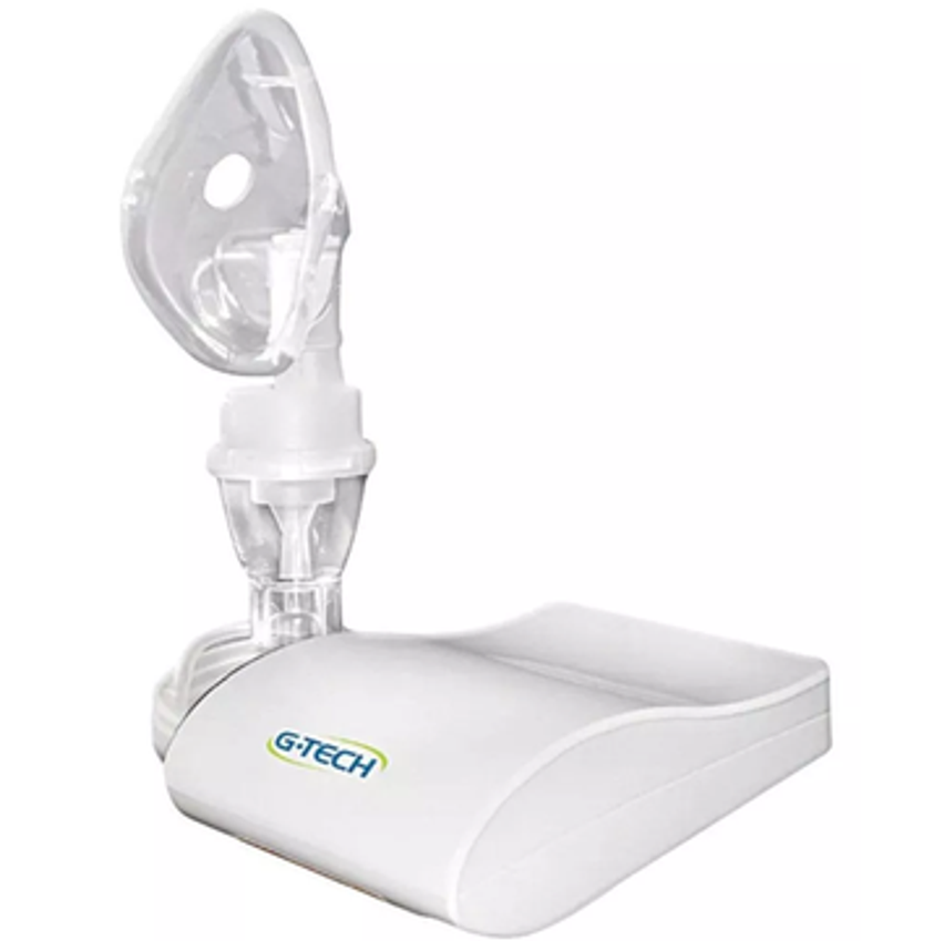 Nebulizador e Inalador Bivolt Super Flow Compact DC1 G-Tech