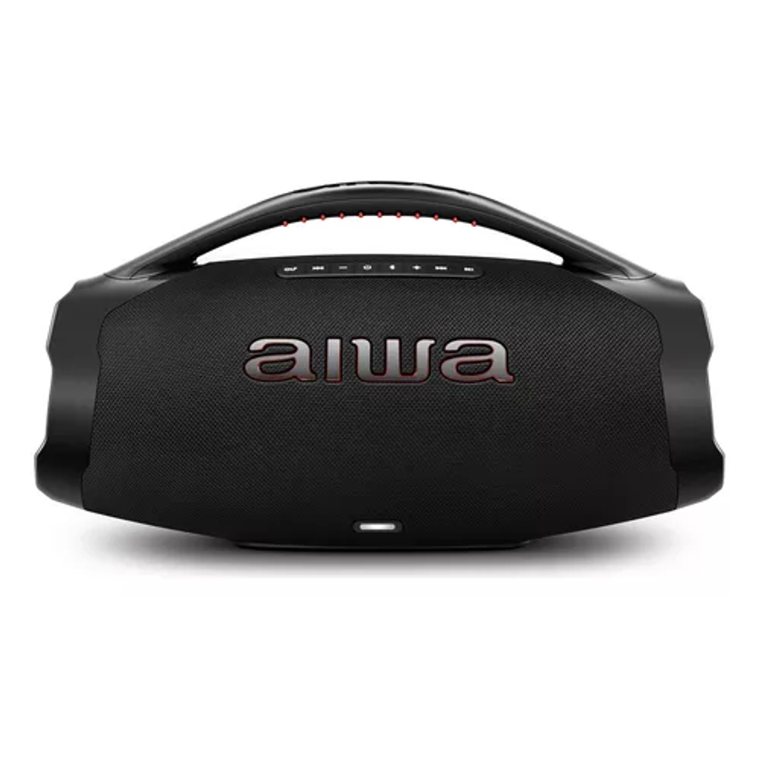 Caixa De Som Boombox Plus Aiwa Bbs-01-b 200w Bt 30h Ip66 Usb