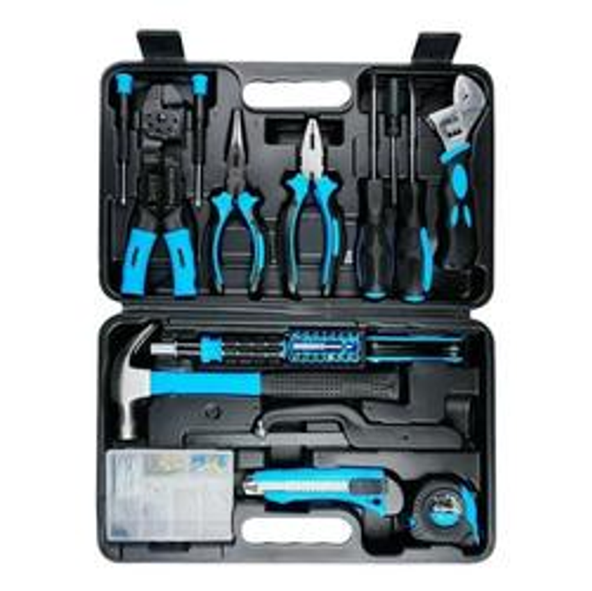Kit De Ferramentas Em Aço Carbono Com 160 Pcs