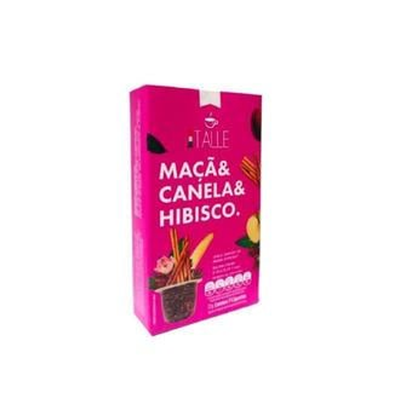 Chá Nespresso Capsula Hibisco Café Italle 7 Capsulas