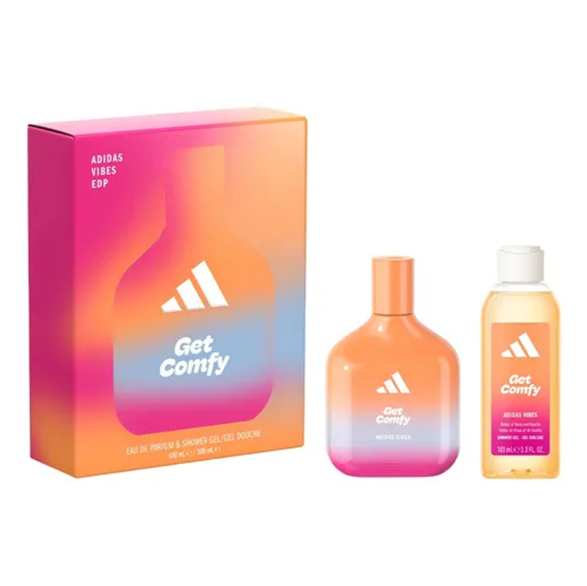 Conjunto De Chuveiro Adidas Vibes Get Comfy 100ml +