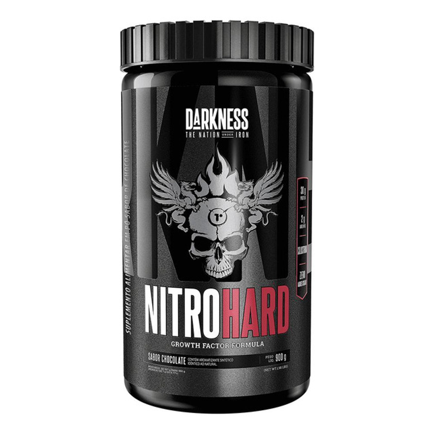 Nitrohard - Sabor Chocolate Pote 900g - Darkness