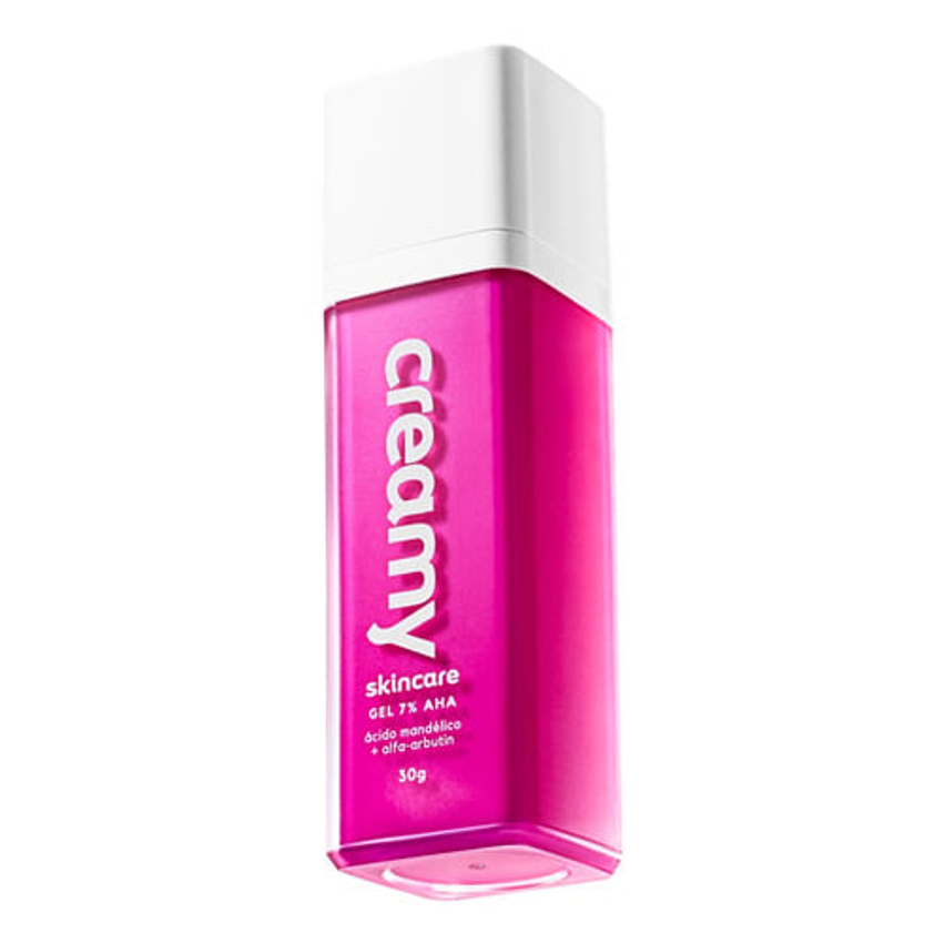 Creamy Skincare Ácido Mandélico 30g | Reduz a Oleosidade Combate a Formação de Acne Uniformiza o Tom da Pele | Todos os Tipos de Pele Inclusive as Oleosas Uso Noturno