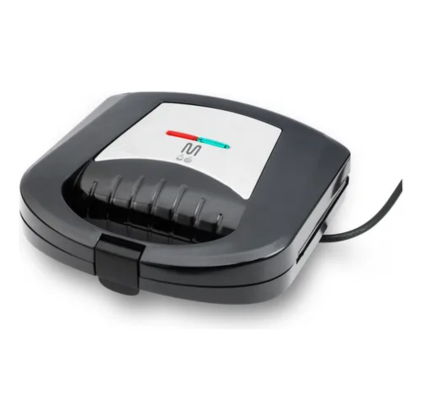 Sanduicheira Multilaser Acabamento Inox Ce164 Potência 750w Cor Preto Voltagem