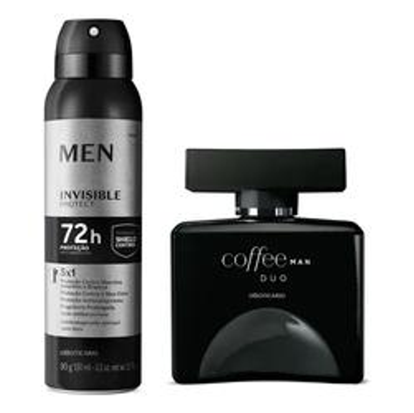 Kit Presente Dia Dos Pais: Coffee Man + Antitranspirante