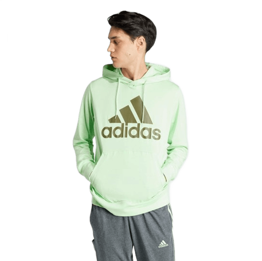 Moletom Adidas com Capuz Essentials Logo Masculino - Verde