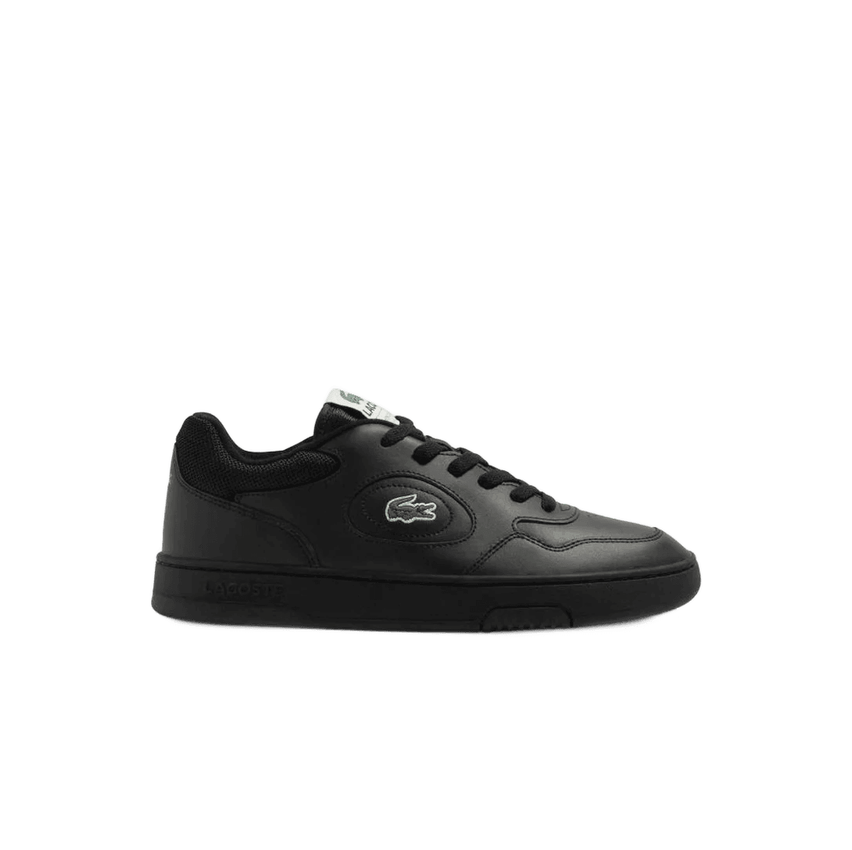 Tênis em Couro Lacoste Lineset Masculino - Preto