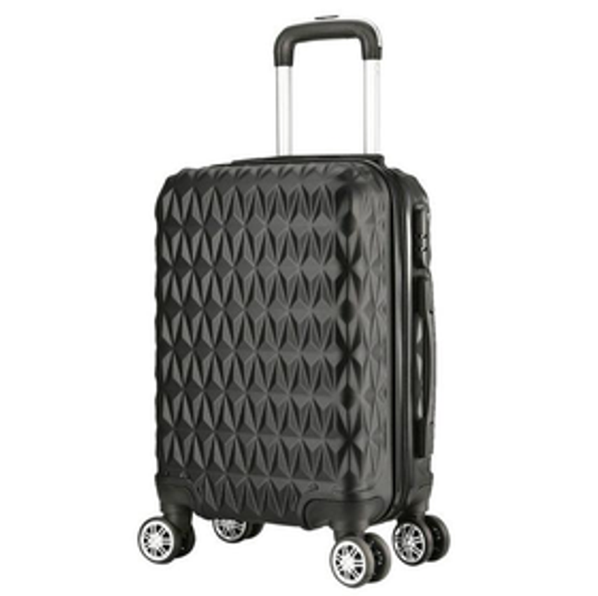 Mala de Viagem Bordo 10kg PP C/ Zíper Expansível Padrão ANAC - Eagle