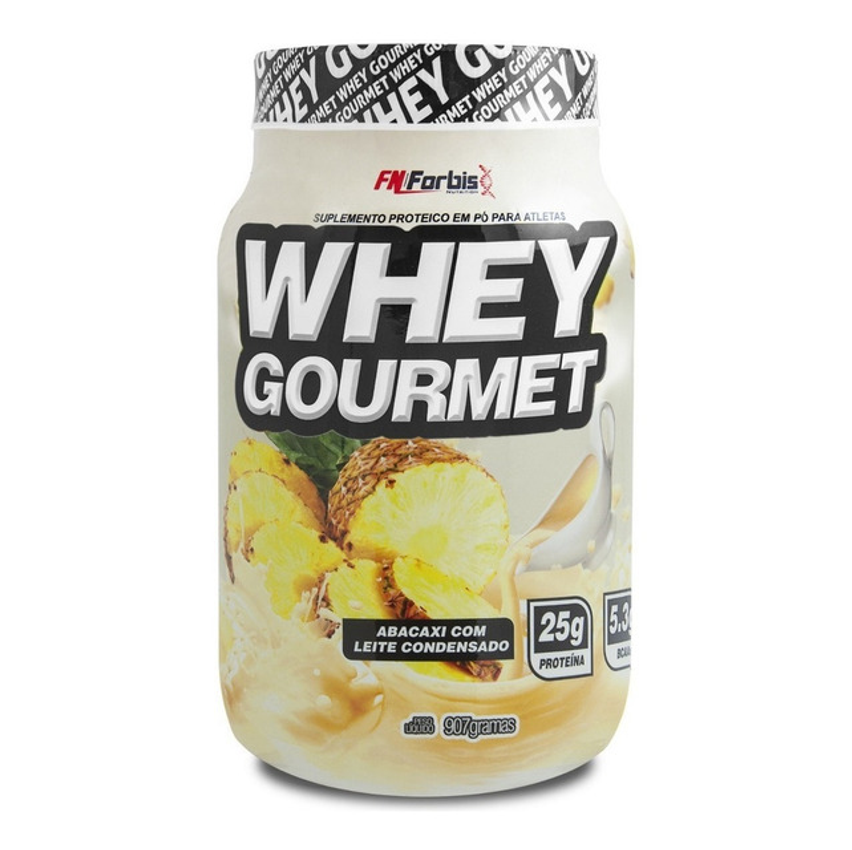 Suplemento En Pó Fn Forbis Proteínas Sabor Abacaxi/leite Condensado X 907g