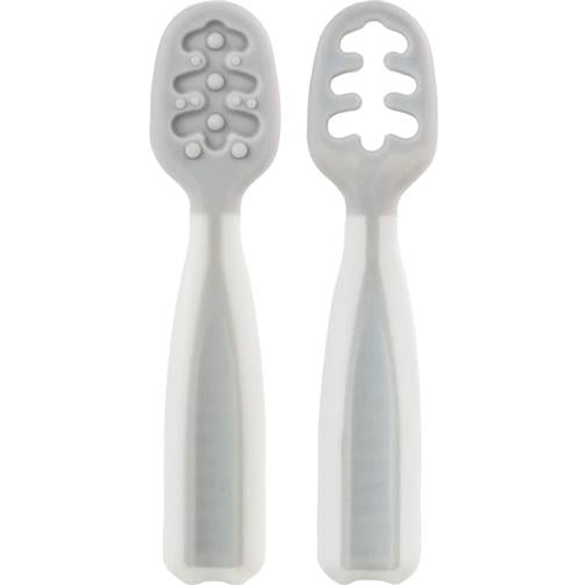 Buba Kit Colher De Treinamento Cinza