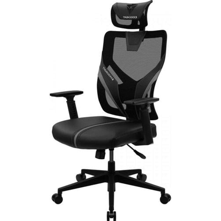Cadeira Ergonomic Yama1 Preta/cyan Thunderx3, Thunderx3, Yama1 Yama1, Preta/cyan