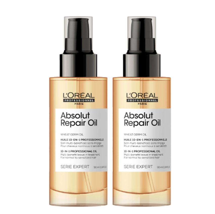 Kit L'Oréal Professionnel Serie Expert Absolut Repair Oil - Óleo Capilar (2 Unidades)