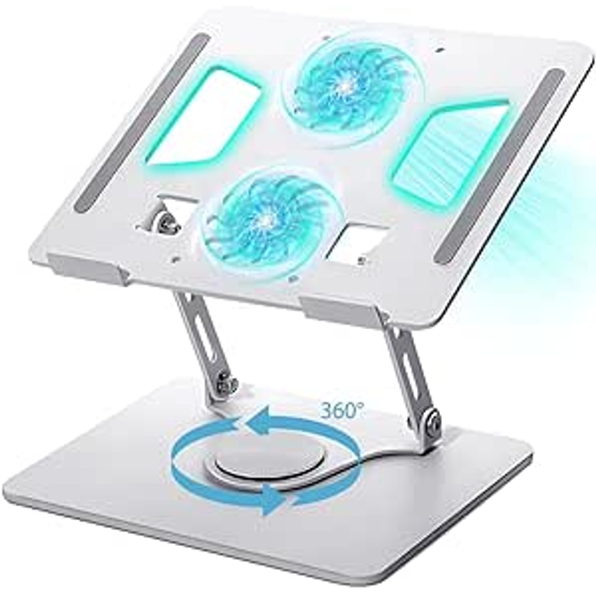 Suporte para Notebook e Tablet de Mesa Rotação, Suporte Notebook, Apoio para Notebook, Suporte de Notebook, Base para Notebook, Base para Notebook, Apoio Notebook, Suportes para Notebook