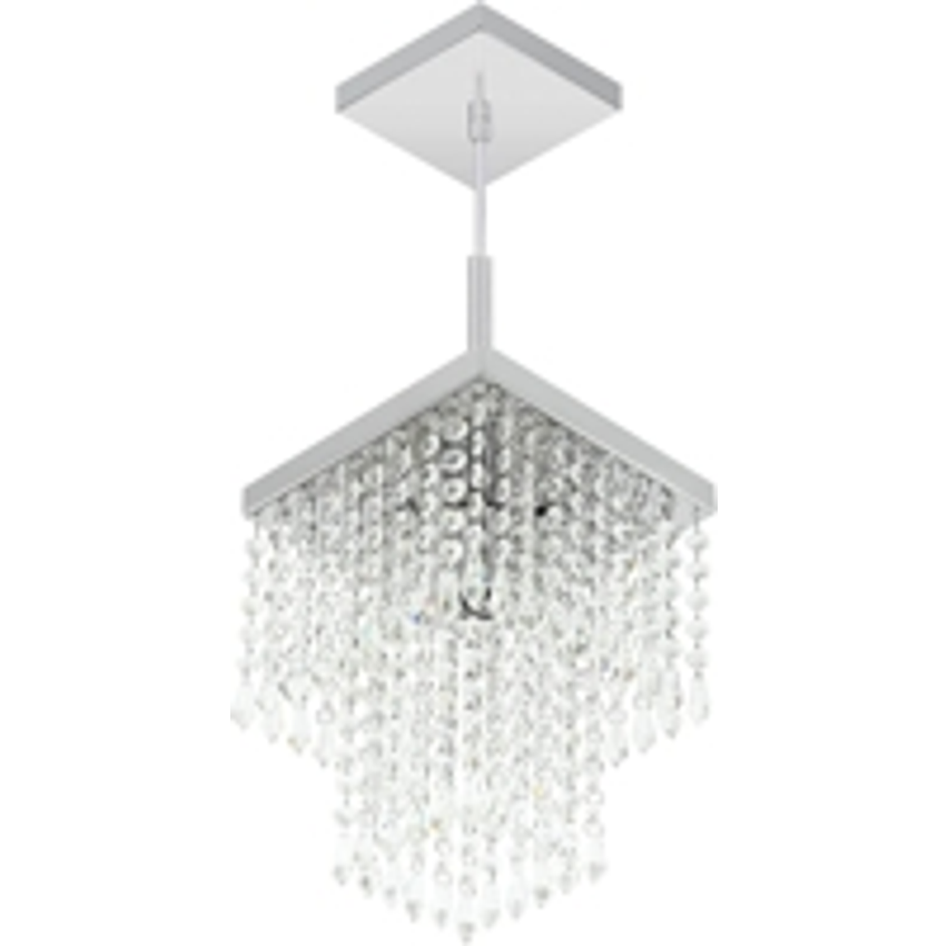 Lustre Pendente De Cristal Acrilico Marrycrilic Formidavel!