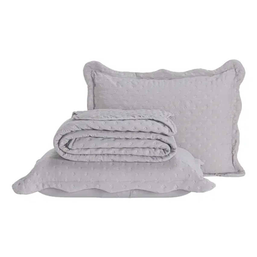 Kit Cobre Leito Casal King Size Colcha Super King Dupla Face