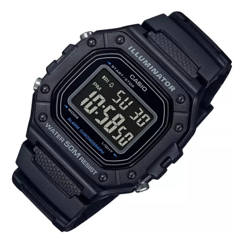 Relogio Casio Masculinoo Standar W-218h-1bvdf