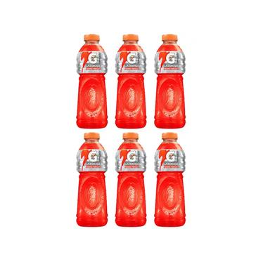 Kit Isotônico Gatorade Morango E Maracujá 500ml - 6 Unidades