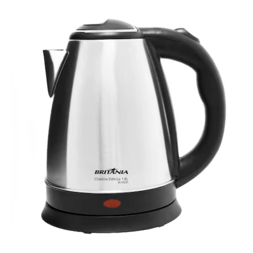 Chaleira Britânia Elétrica Bch02pi Capacidade 1,8l - Inox - 220v