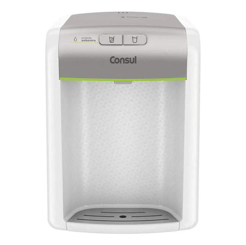 Purificador De Água Consul Branco Refrigerado Com Proteção Antibactérias Cpb34asvna