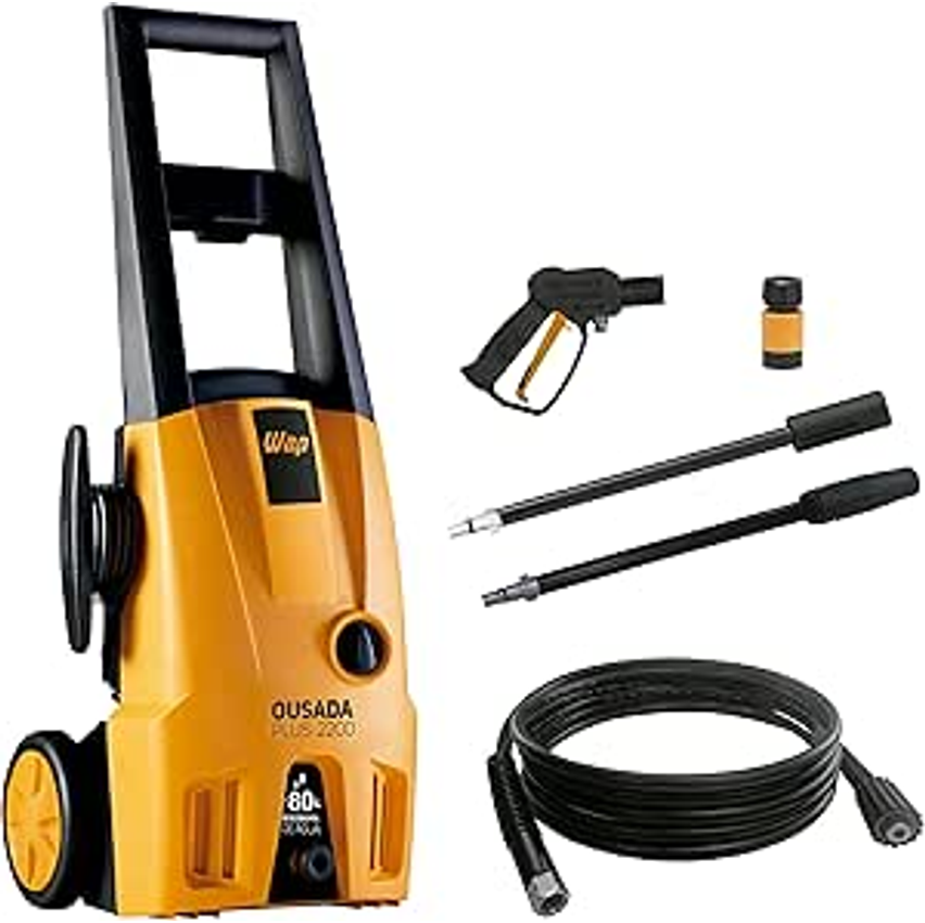 Wap Lavadora De Alta Pressão Ousada Plus 2200, Com Jato Leque E Concentrado, 342l/h, 1750psi 1500w 127v