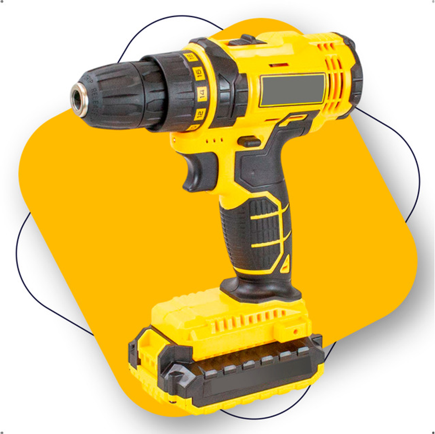 Parafusadeira De Impacto Profissional Pholex Td-21ph Cor Amarelo Frequência 60 Hz