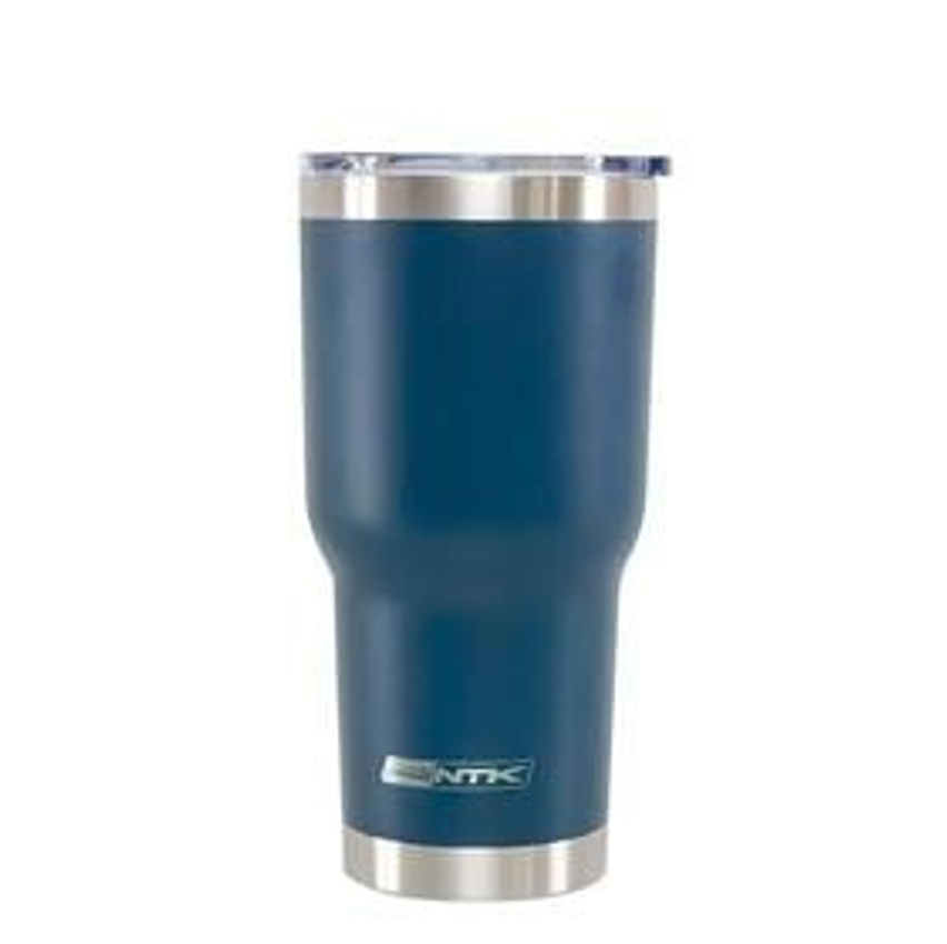 Copo Térmico Inox Siluet 850ml 2 Canudo e Escova NTK Azul - Nautika
