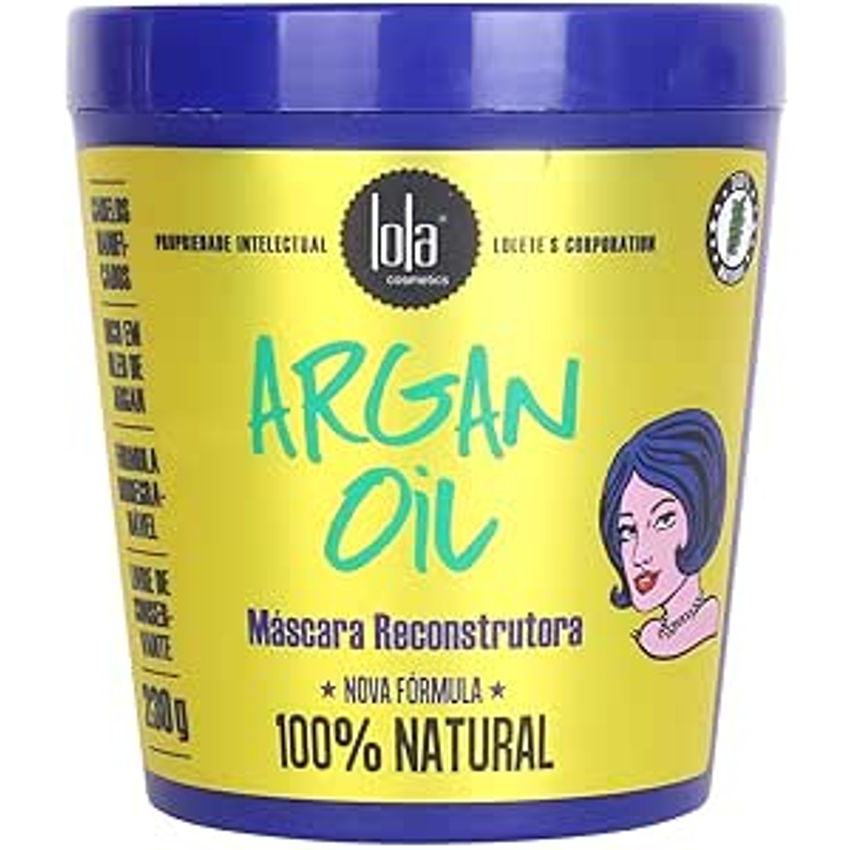 Lola Cosmetics Mascara Argan Oil Azul/Amarelo