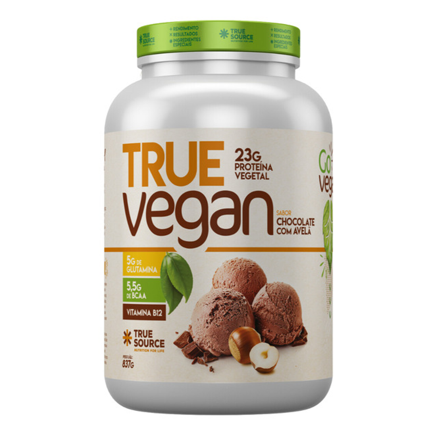 Proteína Vegana True Vegan Proteína Isolada Com Vitamina B12