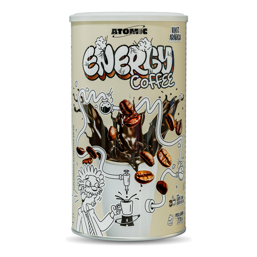 Energy Coffee 220g - Super Foods Café Energético Termogênico - Suplemento Alimentar Em Pó